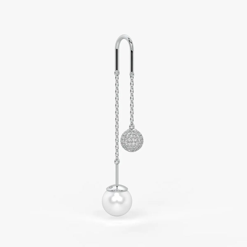 Spherical Statement Drop Earrings