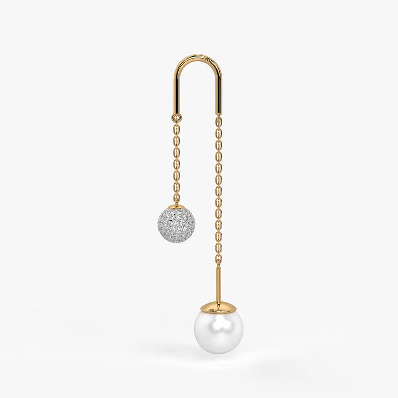Spherical Statement Drop Earrings