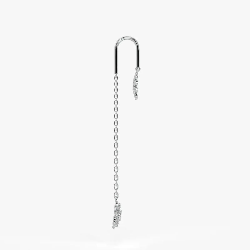 Daisy Blossom Lineal Earrings