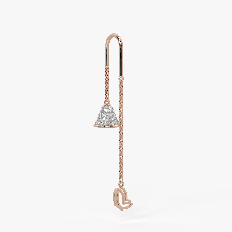 Bell Charm Dangle Earrings