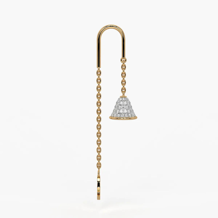 Bell Charm Dangle Earrings