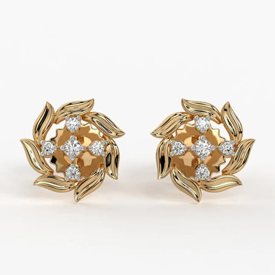 Verlisse Whirl Stud Earrings