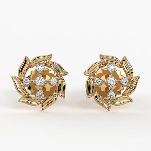 Verlisse Whirl Stud Earrings