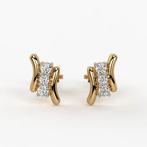 Nyvera Pulse Drift Stud Earrings