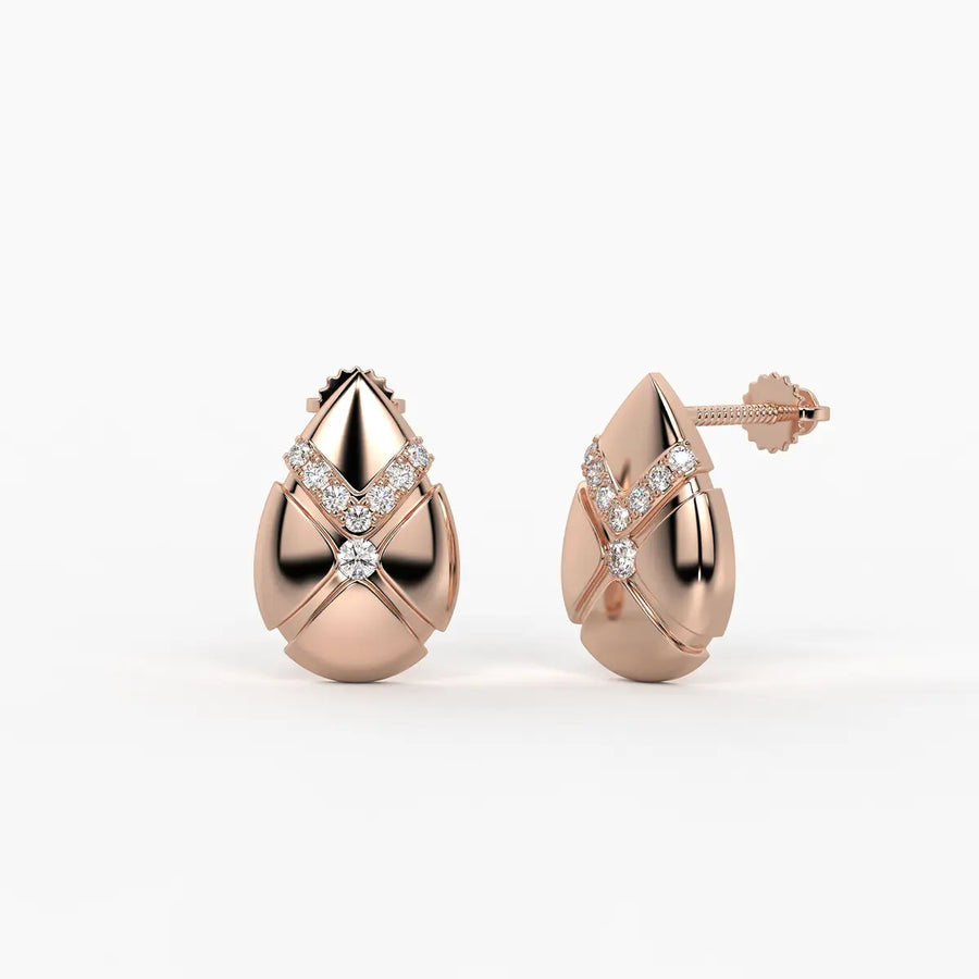 Elara Luxe Drop Stud