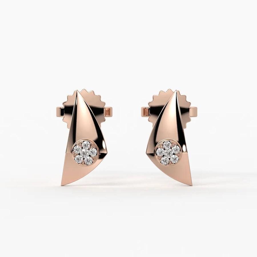 Nova Shield Studs Earrings