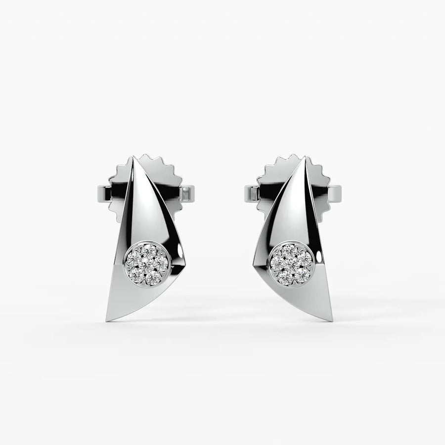 Nova Shield Studs Earrings
