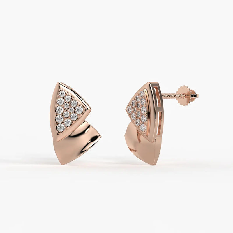 Triad Gleam Studs Earrings