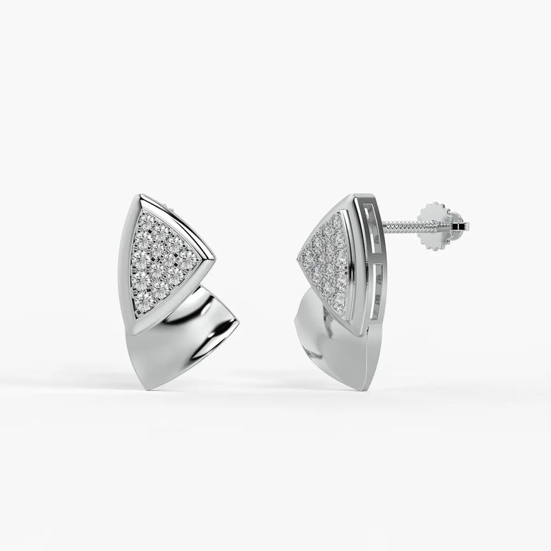 Triad Gleam Studs Earrings