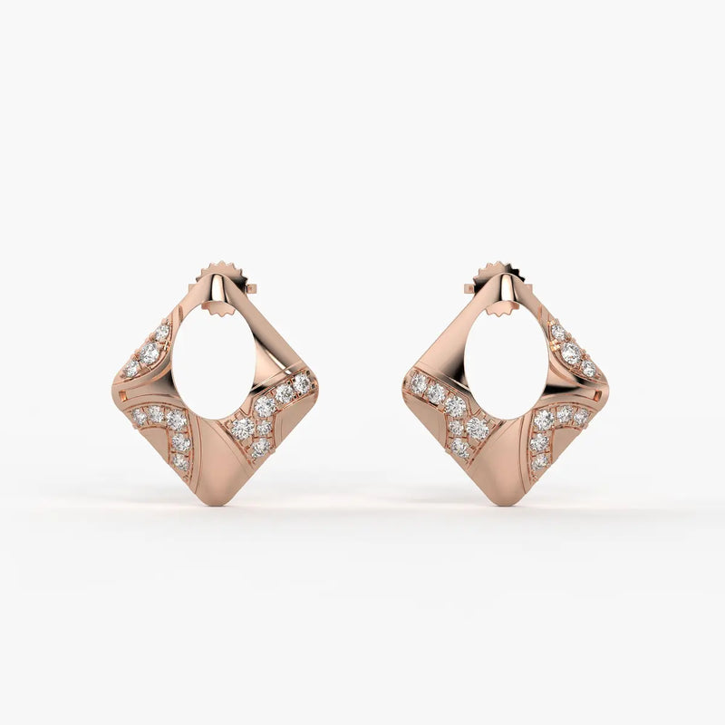 Aurora Swirl Studs