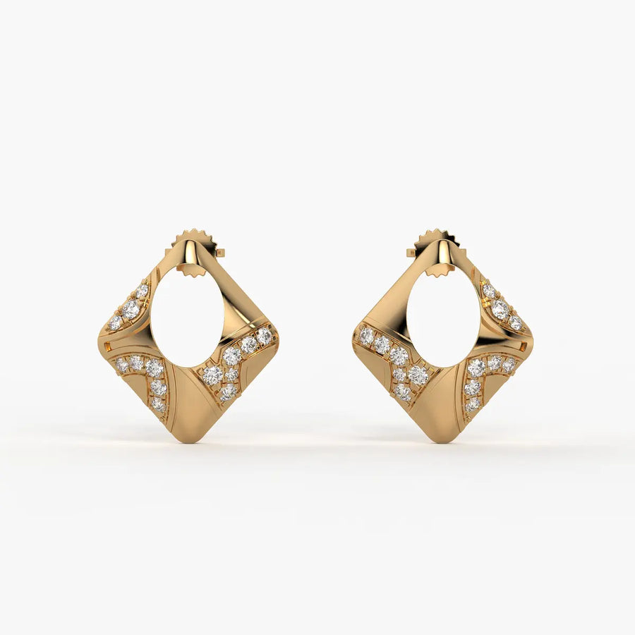 Aurora Swirl Studs