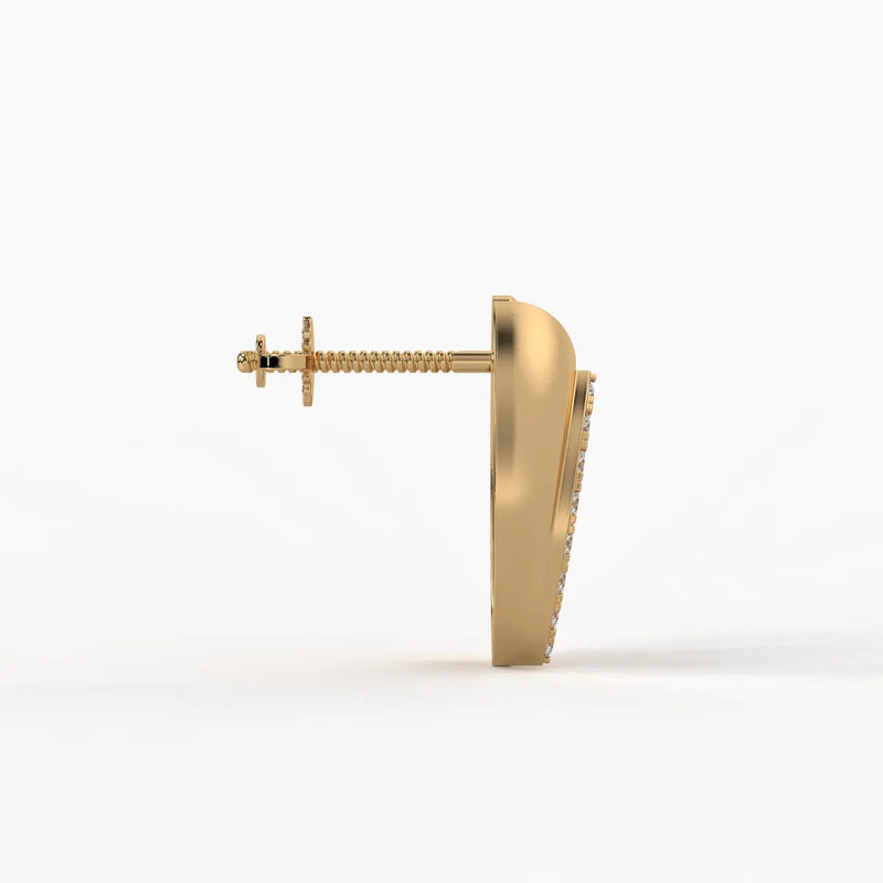 Marquise Glow Studs Earrings