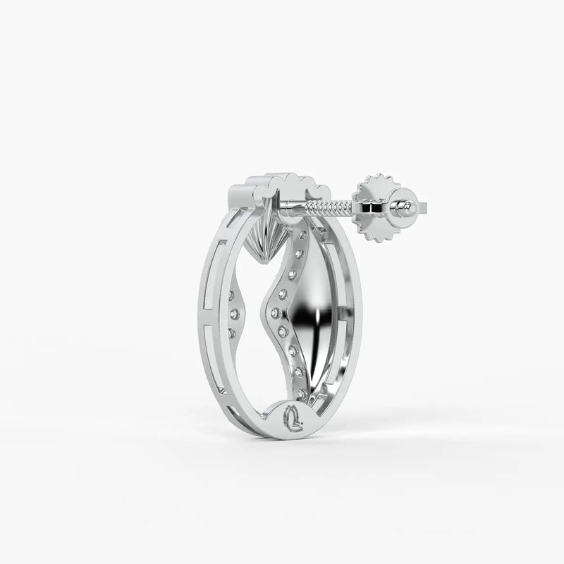 Shell Elegance Studs Earrings