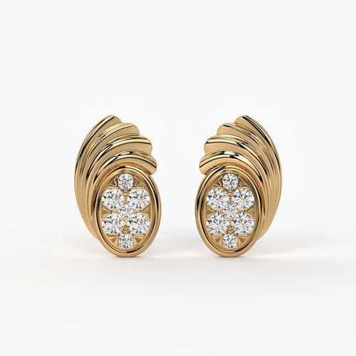 Aurora Crest Studs Earrings