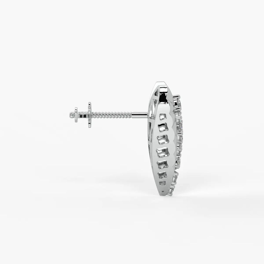 Aria Heart Studs Earrings