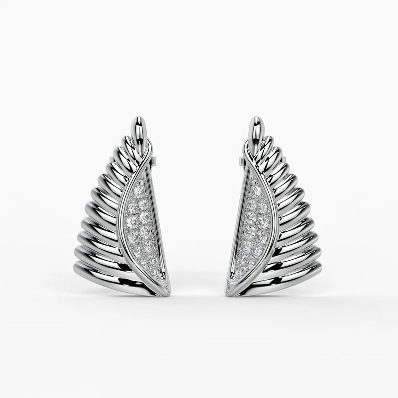 Auric Wingflare Studs Earrings