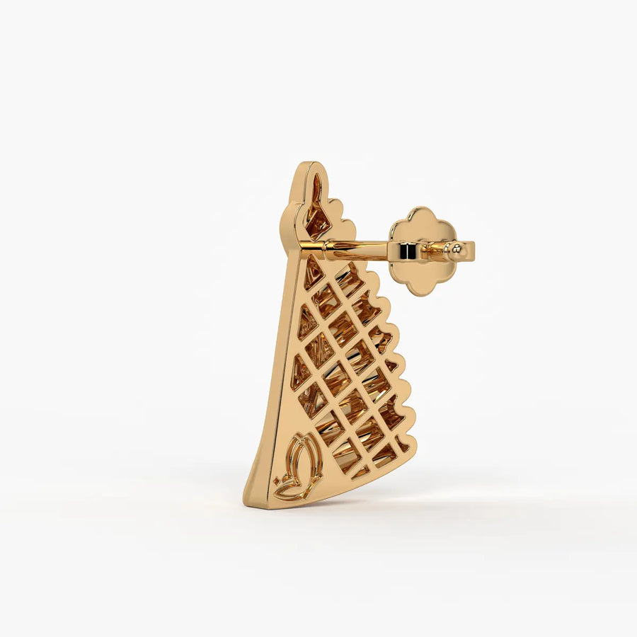 Auric Wingflare Studs Earrings