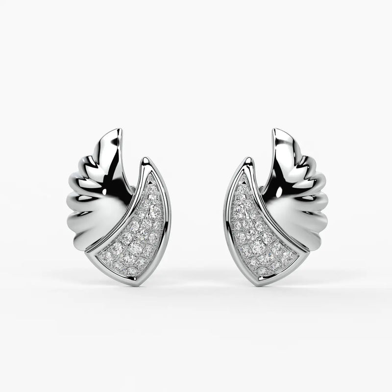 Imperial WingPetal Studs Earrings