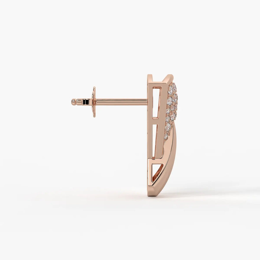 Highborn Fanflare Studs Earrings