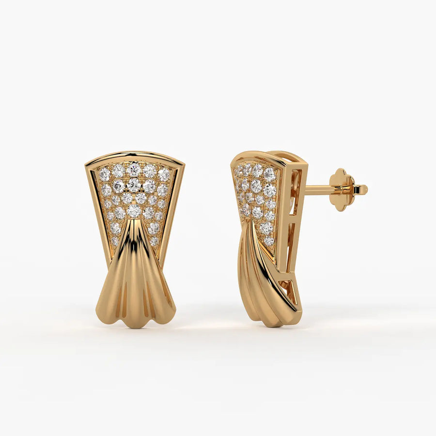 Highborn Fanflare Studs Earrings