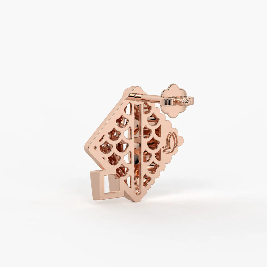 Crystalline Tides Studs Earrings