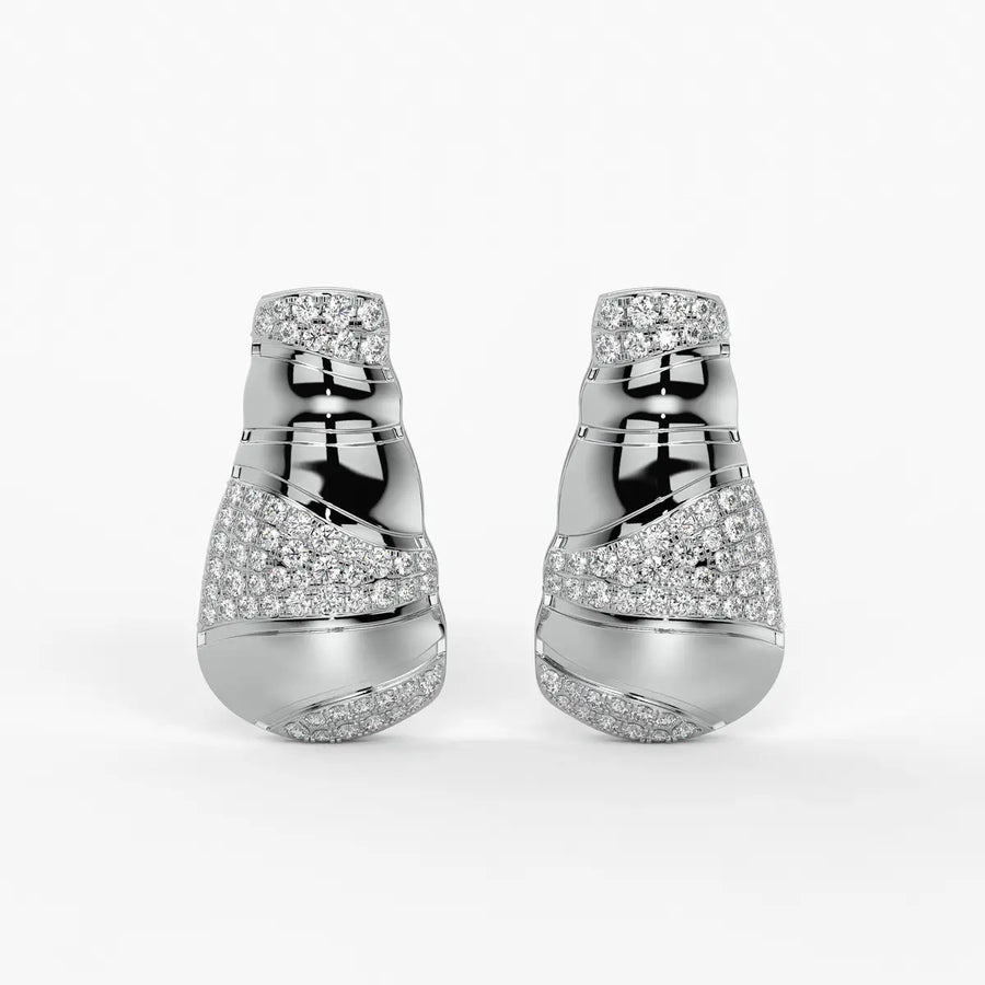 Oro Spiral Studs Earrings