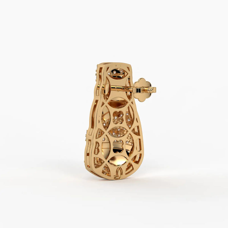 Oro Spiral Studs Earrings