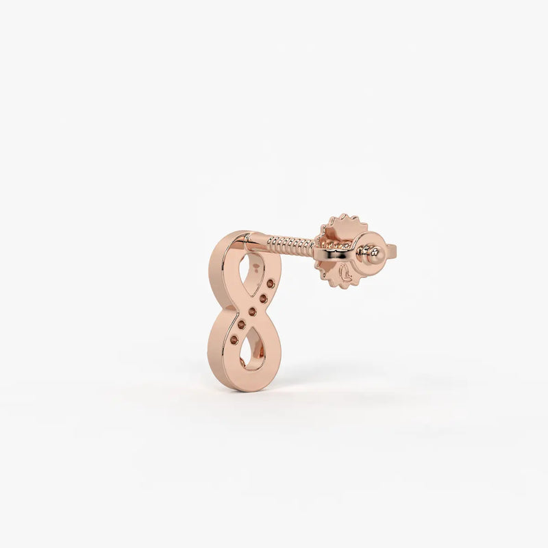 Velmira Loopline Diamond Stud Earrings