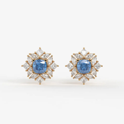 Asteria Bloom Stud Earrings