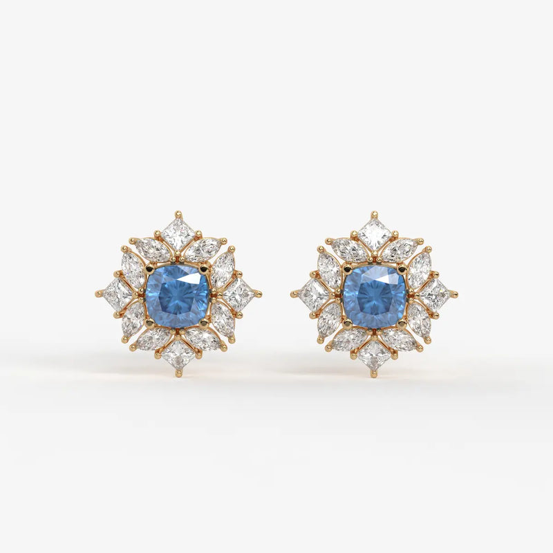 Asteria Bloom Stud Earrings