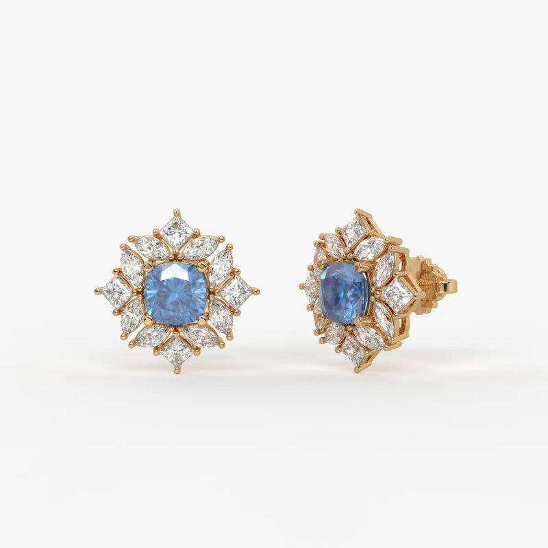 Asteria Bloom Stud Earrings