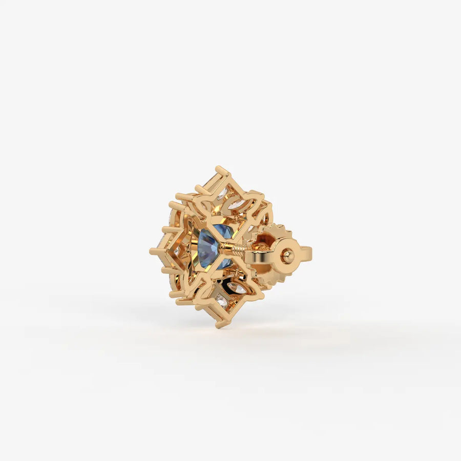 Asteria Bloom Stud Earrings