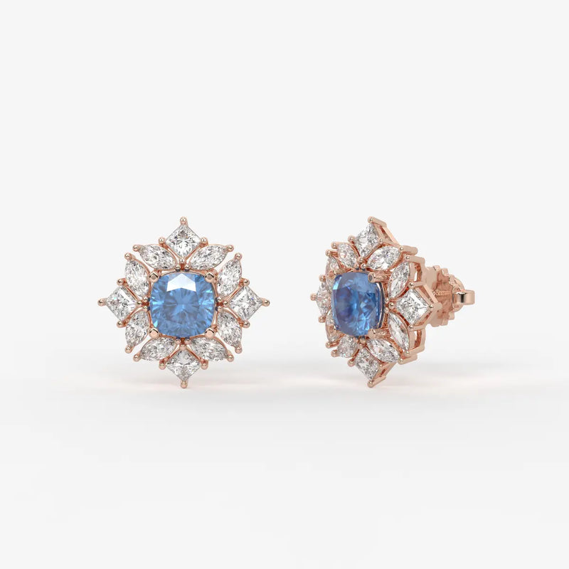 Asteria Bloom Stud Earrings
