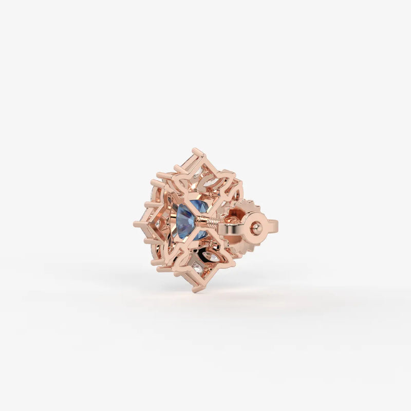 Asteria Bloom Stud Earrings