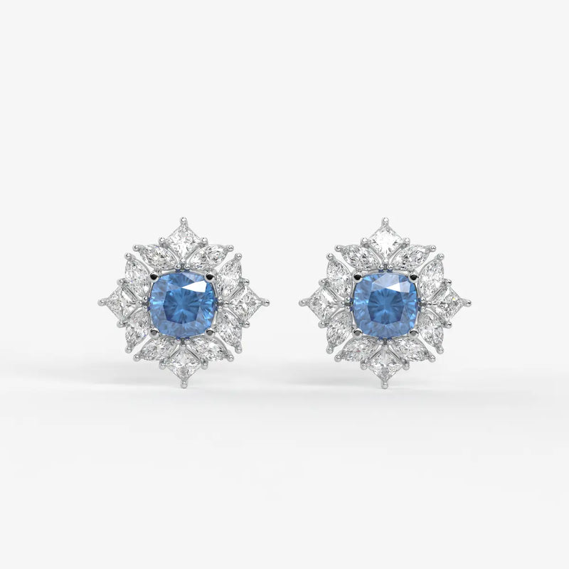 Asteria Bloom Stud Earrings