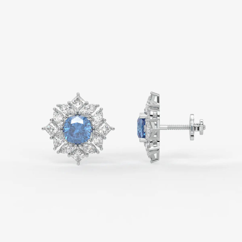 Asteria Bloom Stud Earrings