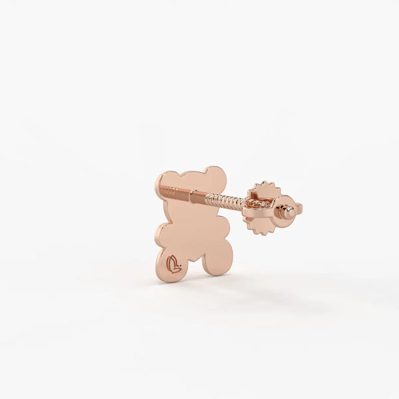 Snuggle Love Teddy Earrings