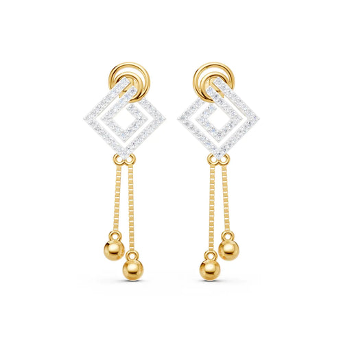 Tisya Tessera Diamond Earrings