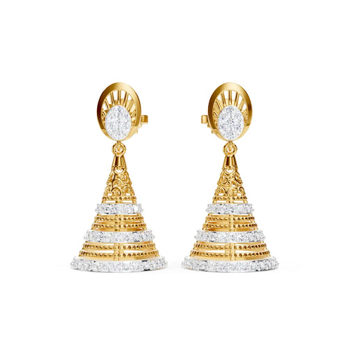 Aarvelli Bell Cascade Jhumki