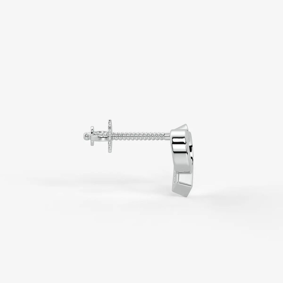 Cupida Openheart Diamond Stud Earrings