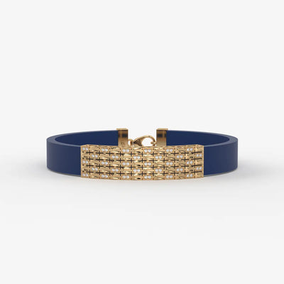 Draven Blockline Diamond Bracelet