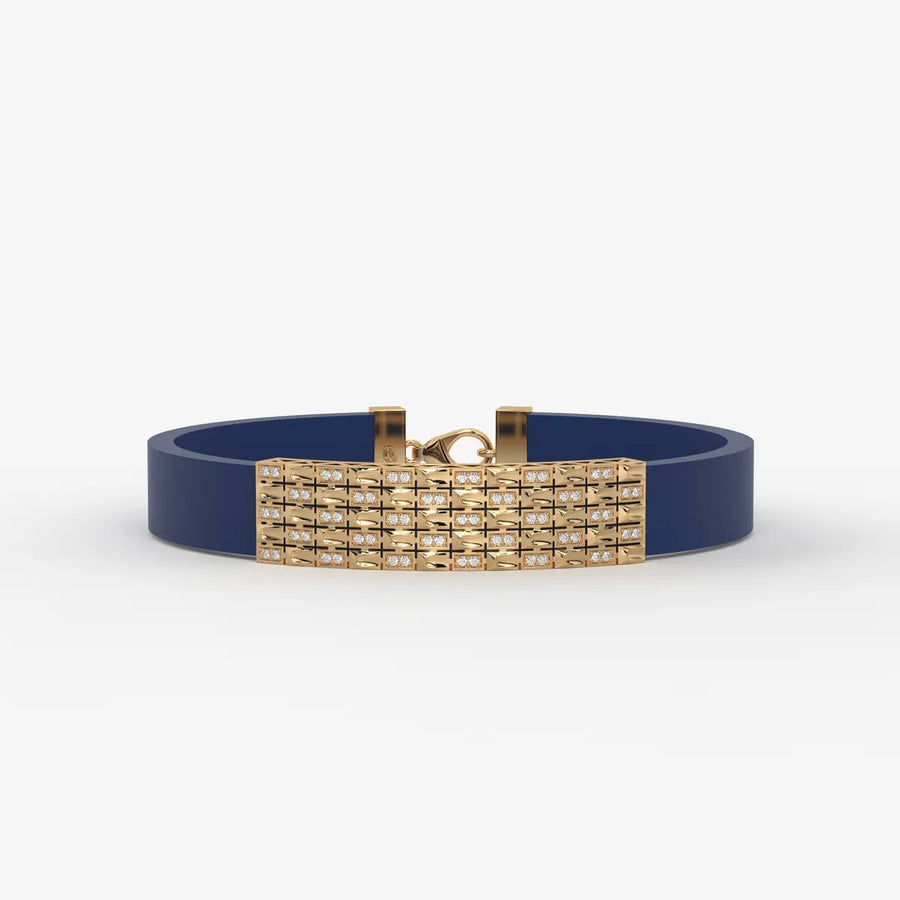 Draven Blockline Diamond Bracelet
