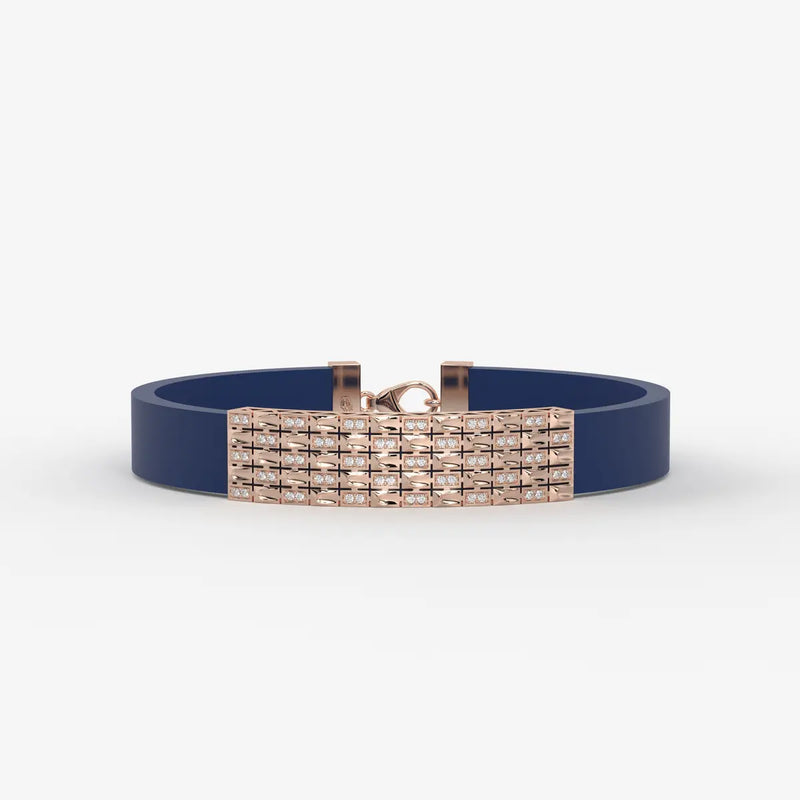 Draven Blockline Diamond Bracelet