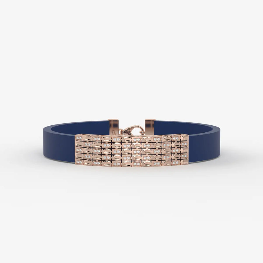Draven Blockline Diamond Bracelet