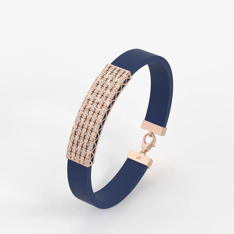 Draven Blockline Diamond Bracelet