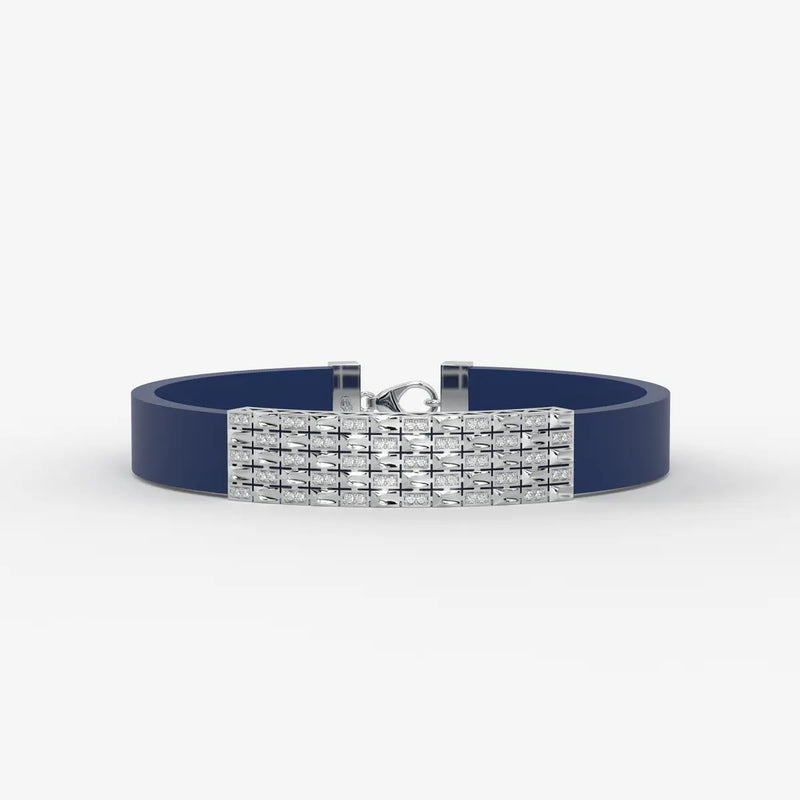 Draven Blockline Diamond Bracelet