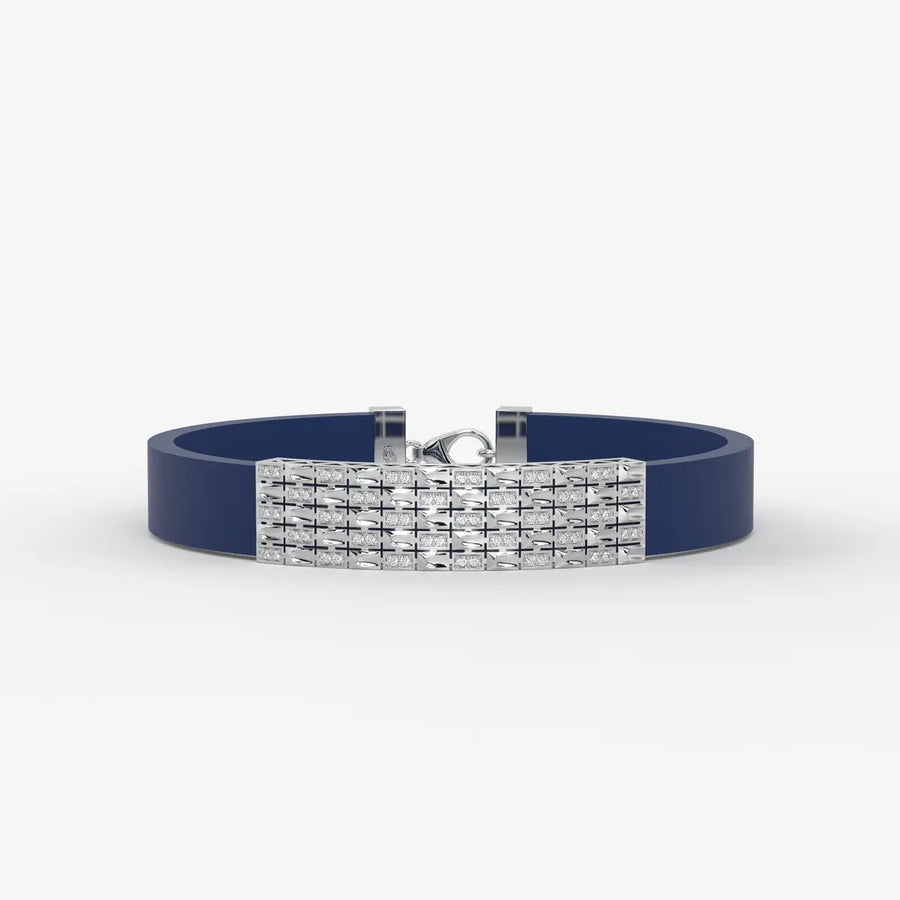 Draven Blockline Diamond Bracelet