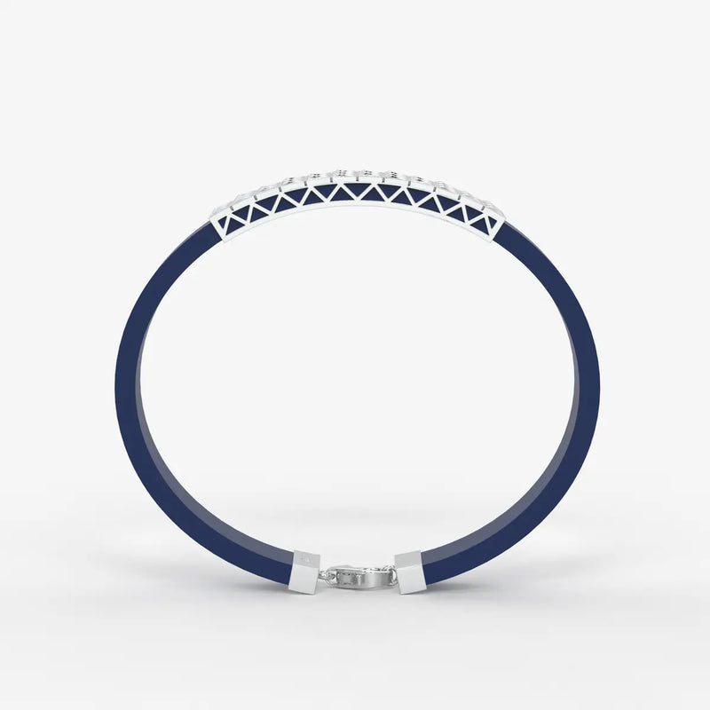 Draven Blockline Diamond Bracelet