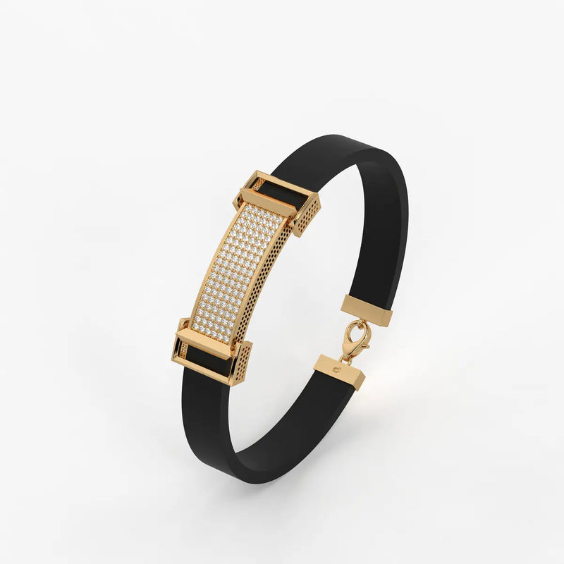 Stravon Diamond Pave Strap Bracelet
