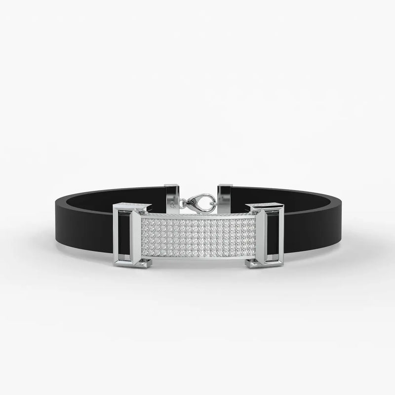 Stravon Diamond Pave Strap Bracelet